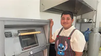 Cocinando sueños en Urías, a corta edad Jesús se prepara para ser chef repostero