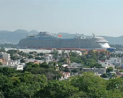 Mazatlán capta más de 486 millones de pesos por arribo de cruceros durante 2025