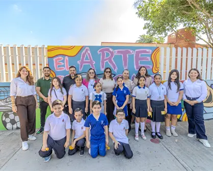 Niños de la Primaria Ángel Flores en Culiacán envían poderoso mensaje de paz a través del arte