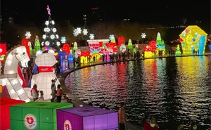 Presentan en Monterrey, el festival de luces navideñas más grande de México, Luztopía; boletos