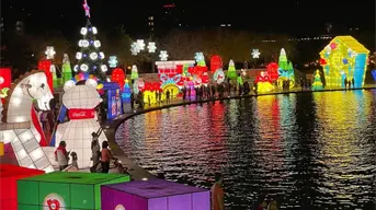 Presentan en Monterrey, el festival de luces navideñas más grande de México, Luztopía; boletos