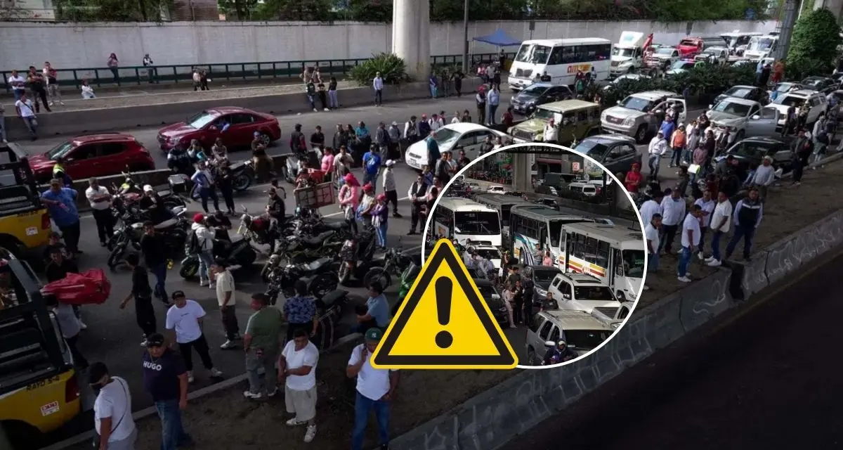 Estas son las rutas que serán bloqueadas el 7 de noviembre. Foto: cortesía