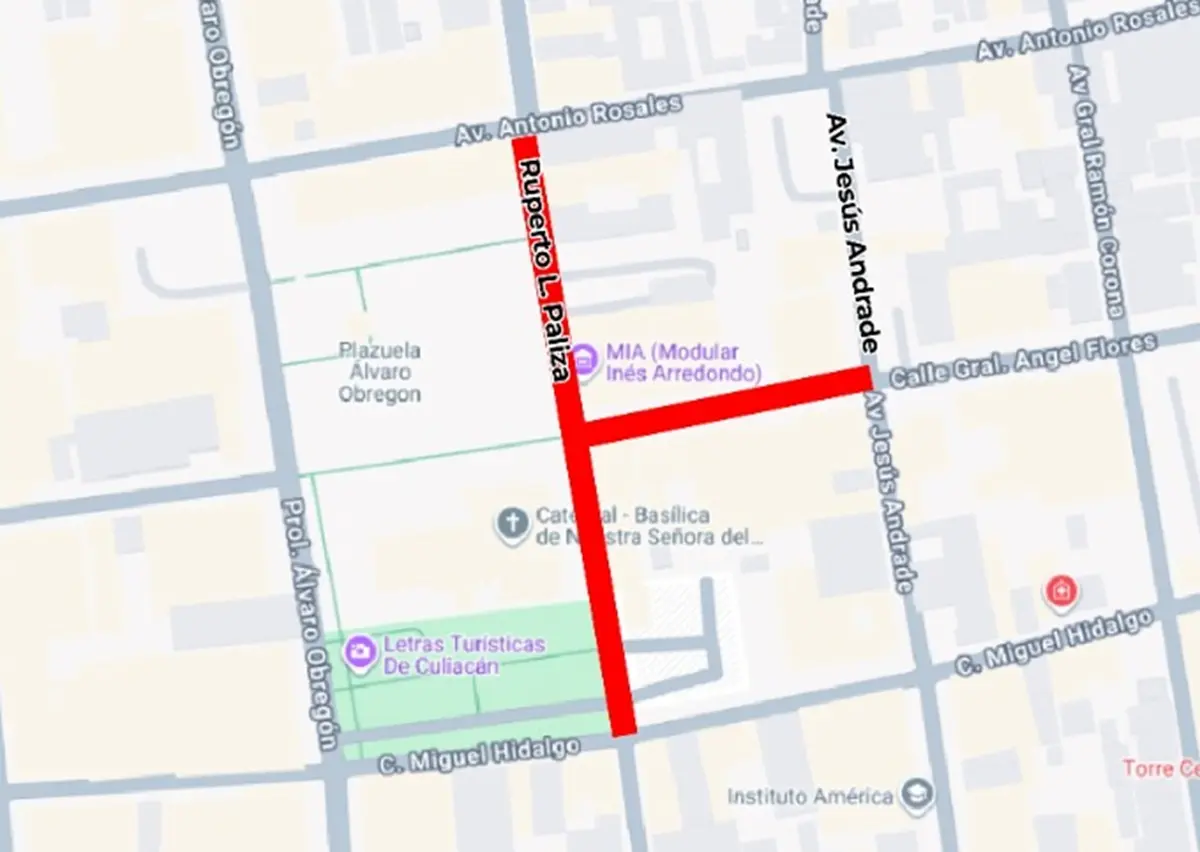 Si planeas circular por el centro de Culiacán durante los próximos días, toma precauciones: varias calles estarán cerradas por los preparativos de la Feria del Libro 2025.