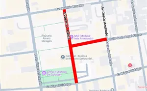 Calles del centro de Culiacán estarán cerradas del 7 al 18 de noviembre: evita contratiempos