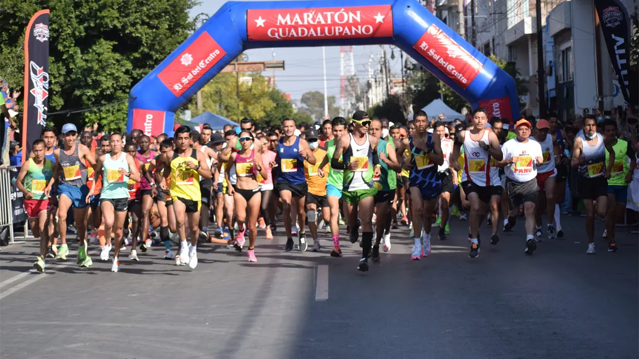 Estos son los detalles acerca de los inicios del Maratón Guadalupano de Aguascalientes. Foto: Cortesía.