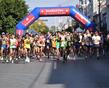 ¿Cómo inició el Maratón Guadalupano de Aguascalientes?