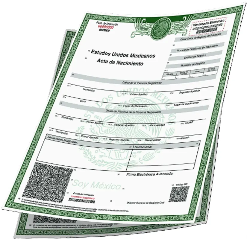Cómo obtener el acta de nacimiento gratuita en Baja California. Foto: Cortesía