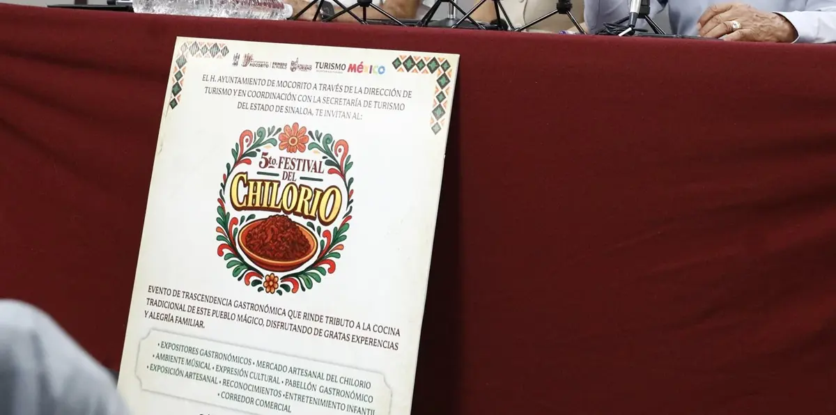Desde Culiacán invitan al Festival del Chilorio 2025 en el Pueblo Mágico de Mocorito