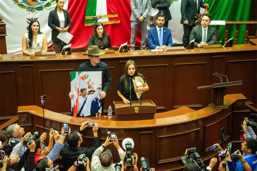 El Congreso de Michoacán aprobó por unanimidad el nombramiento de Quiroz. Foto: Cortesía