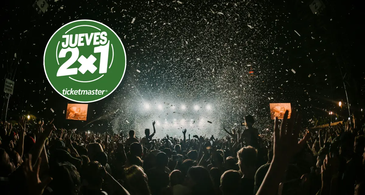 Estos son los conciertos a los que puedes acceder con la promoción de 2x1 en Ticketmaster. Foto: Unsplash.