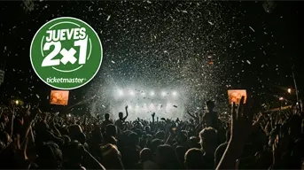Jueves 2x1 Ticketmaster: ¿Qué conciertos aplican en la promoción?