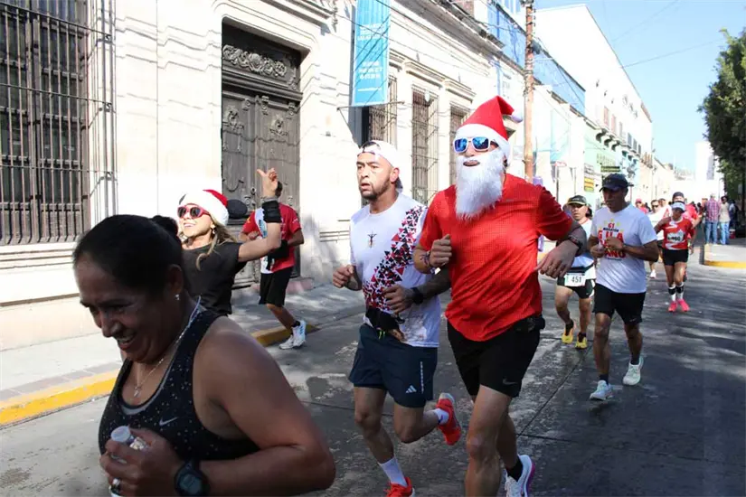 El Maratón Guadalupano de Aguascalientes se celebra el 12 de diciembre. Foto: Cortesía.