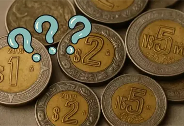 ¿Cómo serán las nuevas monedas de 1, 2 y 5 pesos que lanzará Banxico?