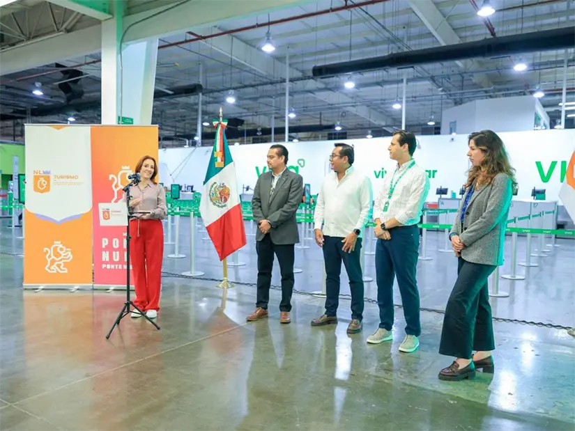 Reactivan rutas de vuelo en Monterrey. Foto: Cortesía
