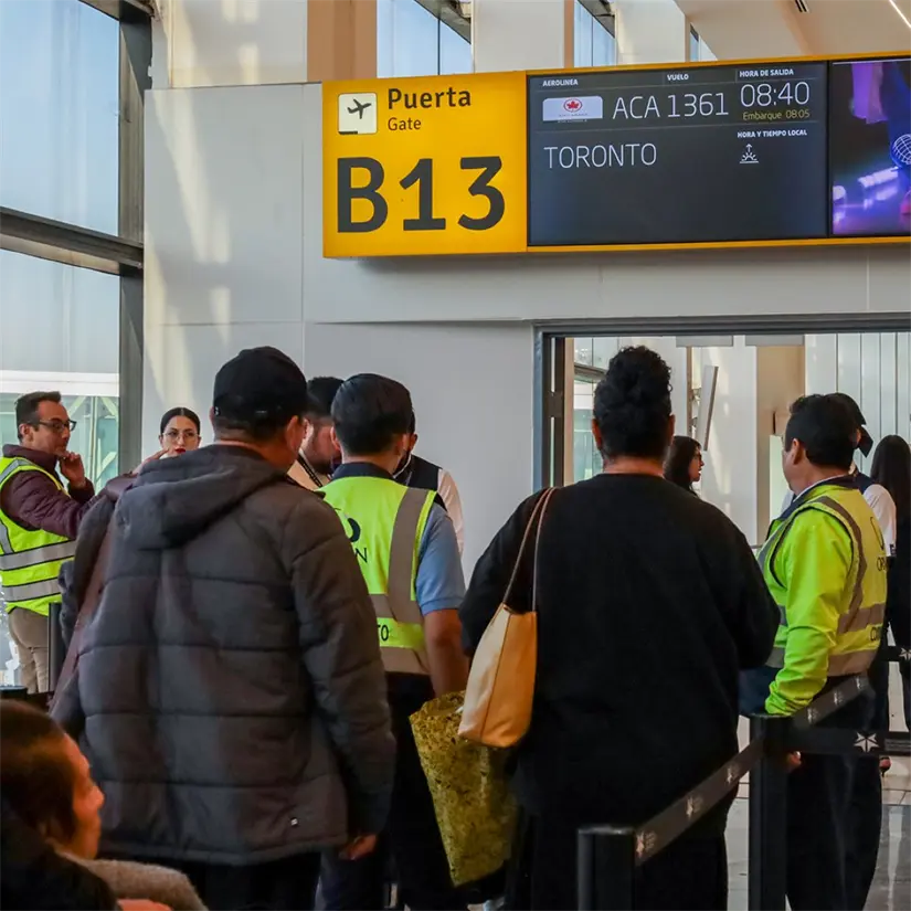 Arranca operaciones el vuelo Guadalajara- Toronto. Foto: Cortesía