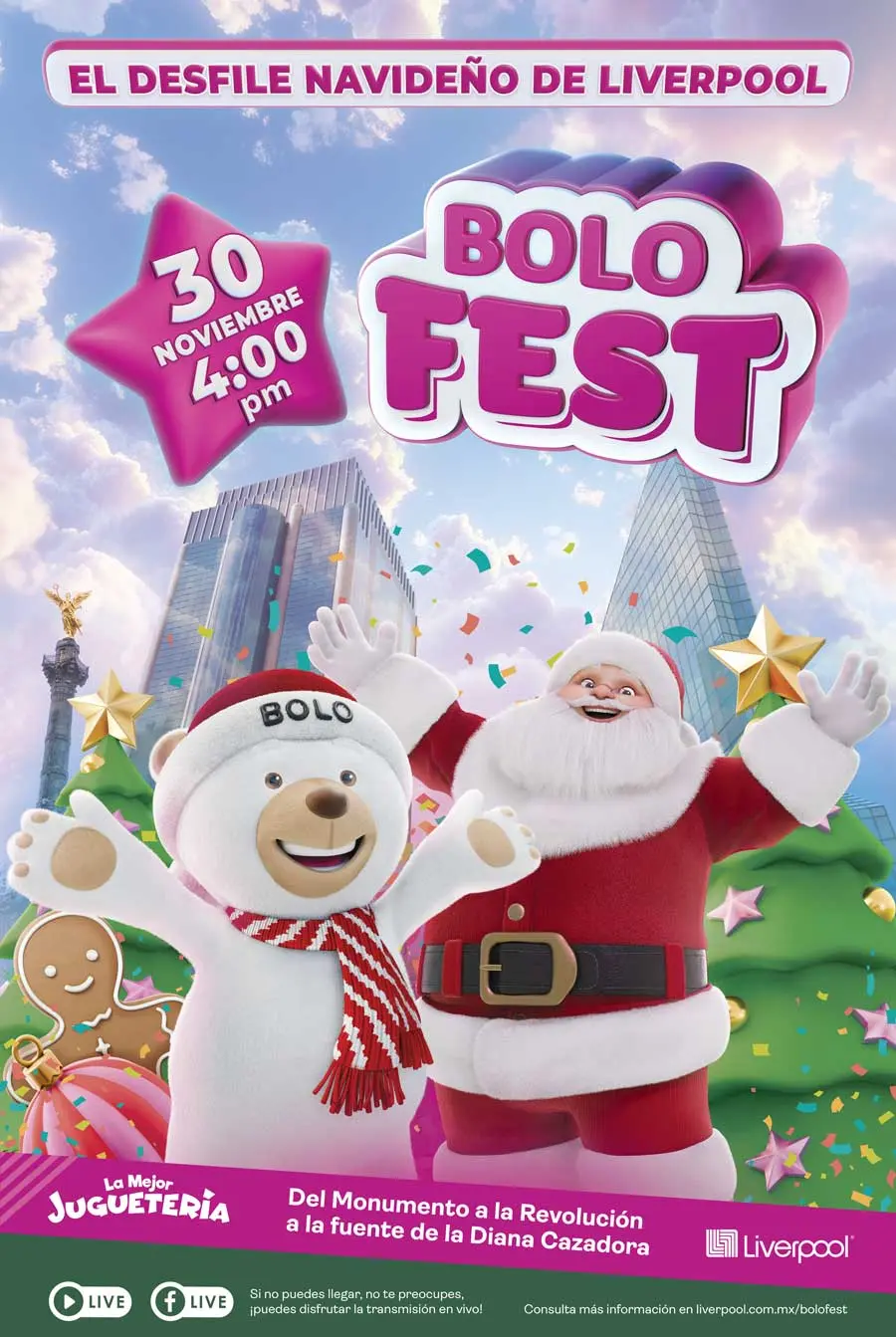 Desfile Bolo Fest 2025 en CDMX. Foto: Cortesía.