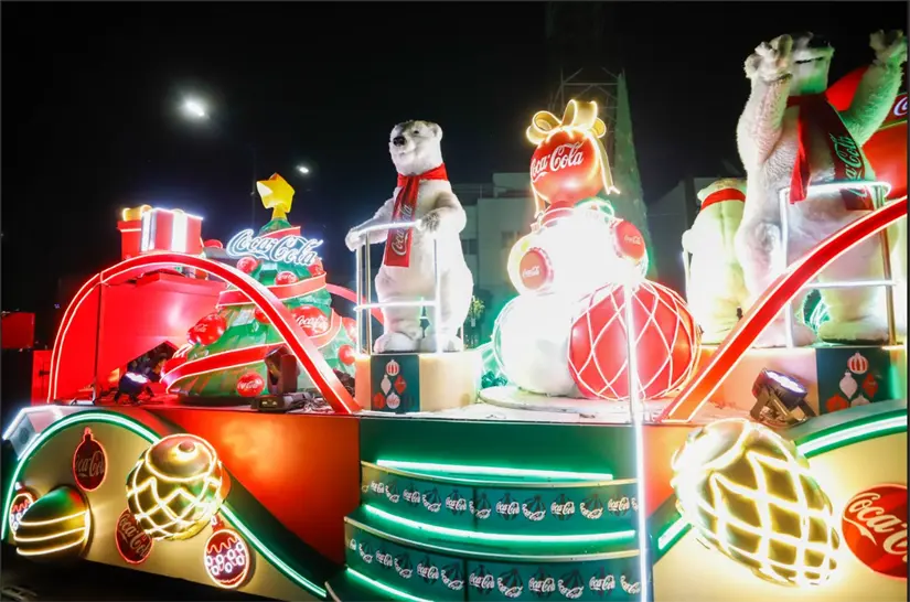 Ciudades en las que habrá Caravana Coca Cola 2025. Foto: Cortesía