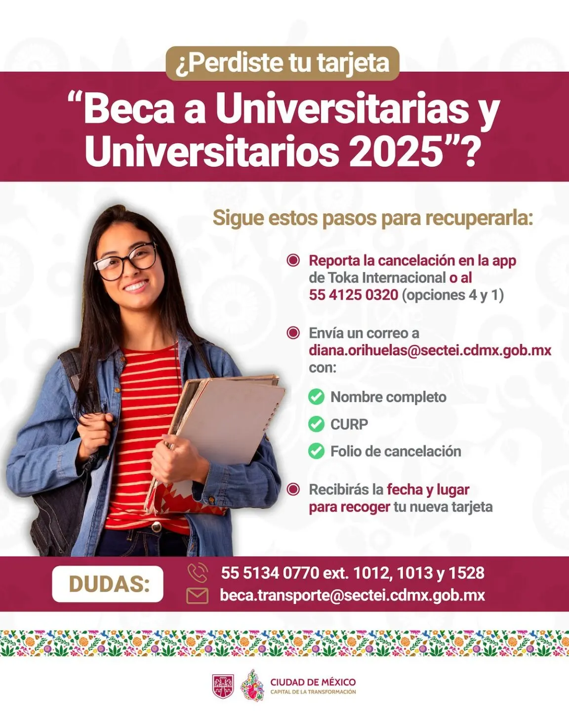 En caso de robo o extravío realiza tu reporte ante las instituciones correspondientes. Foto: Cortesía.