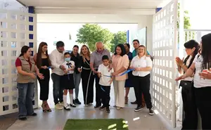 Con una nueva entrada mejora la seguridad y presentación de la primaria de Alturas del Sur en Culiacán