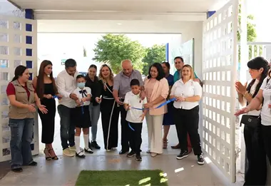 Con una nueva entrada mejora la seguridad y presentación de la primaria de Alturas del Sur en Culiacán