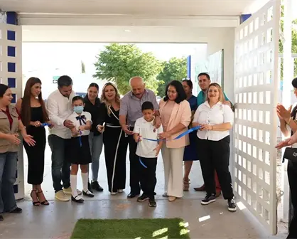 Con una nueva entrada mejora la seguridad y presentación de la primaria de Alturas del Sur en Culiacán