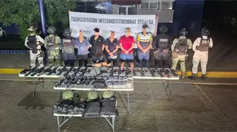 Así fue el fuerte operativo en Culiacán que dejó cinco detenidos y un arsenal asegurado