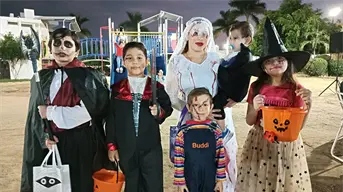Familias de Culiacán dan vida al Halloween Portabelo 2025 con disfraces, juegos y muchas risas