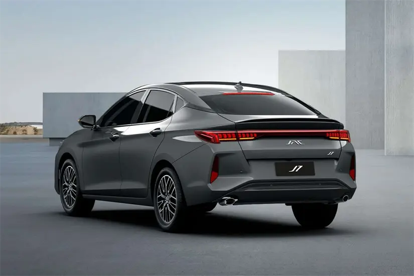 El JAC 7 cuenta con un diseño deportivo y moderno. Foto: Cortesía