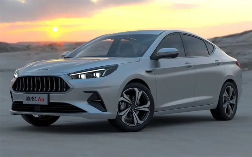 El JAC J7 te cautivará con su diseño de sedán compacto. Foto: Cortesía