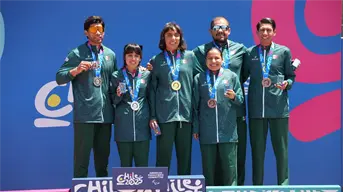 México llega a 59 medallas en los Juegos Parapanamericanos Juveniles Chile 2025