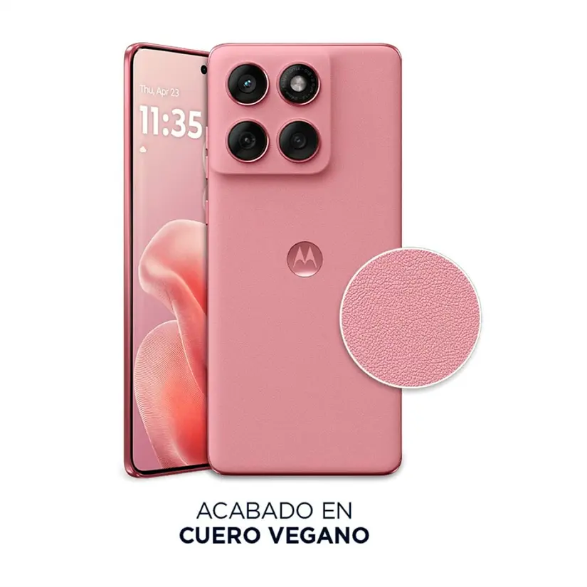 Motorola Edge 60 Fusion con cámara principal de 50 megapíxeles. Foto: Cortesía