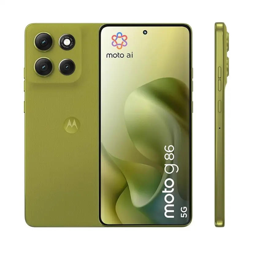 Motorola Moto G86 Power con cámara para selfies de 32 megapíxeles. Foto: Cortesía