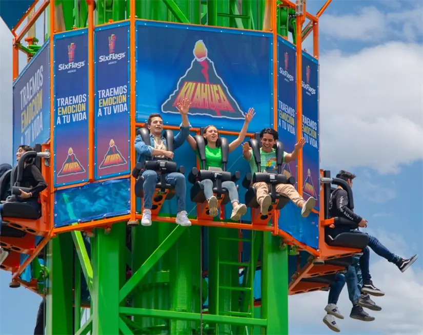 Six Flags continuará operando su parque en CDMX, ya que es uno de los más exitosos de la cadena. Foto: Cortesía