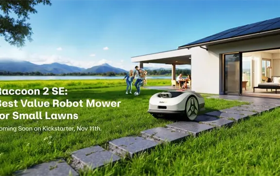 RoboUP lanza el Raccoon 2 SE: el robot cortacésped más accesible e inteligente