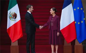 Sheinbaum y Macron firman acuerdos para fortalecer colaboración entre México y Francia