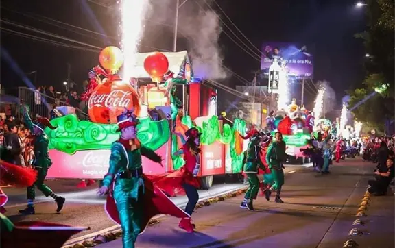 Caravana Coca Cola 2025 en Acapulco; anuncian fecha, horario y ruta del desfile navideño