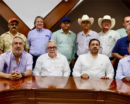 Rocha Moya presenta apoyo de $400 pesos por tonelada a productores de trigo en Sinaloa