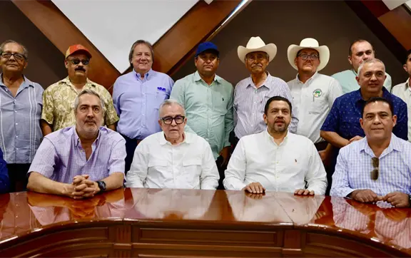 Rocha Moya presenta apoyo de $400 pesos por tonelada a productores de trigo en Sinaloa