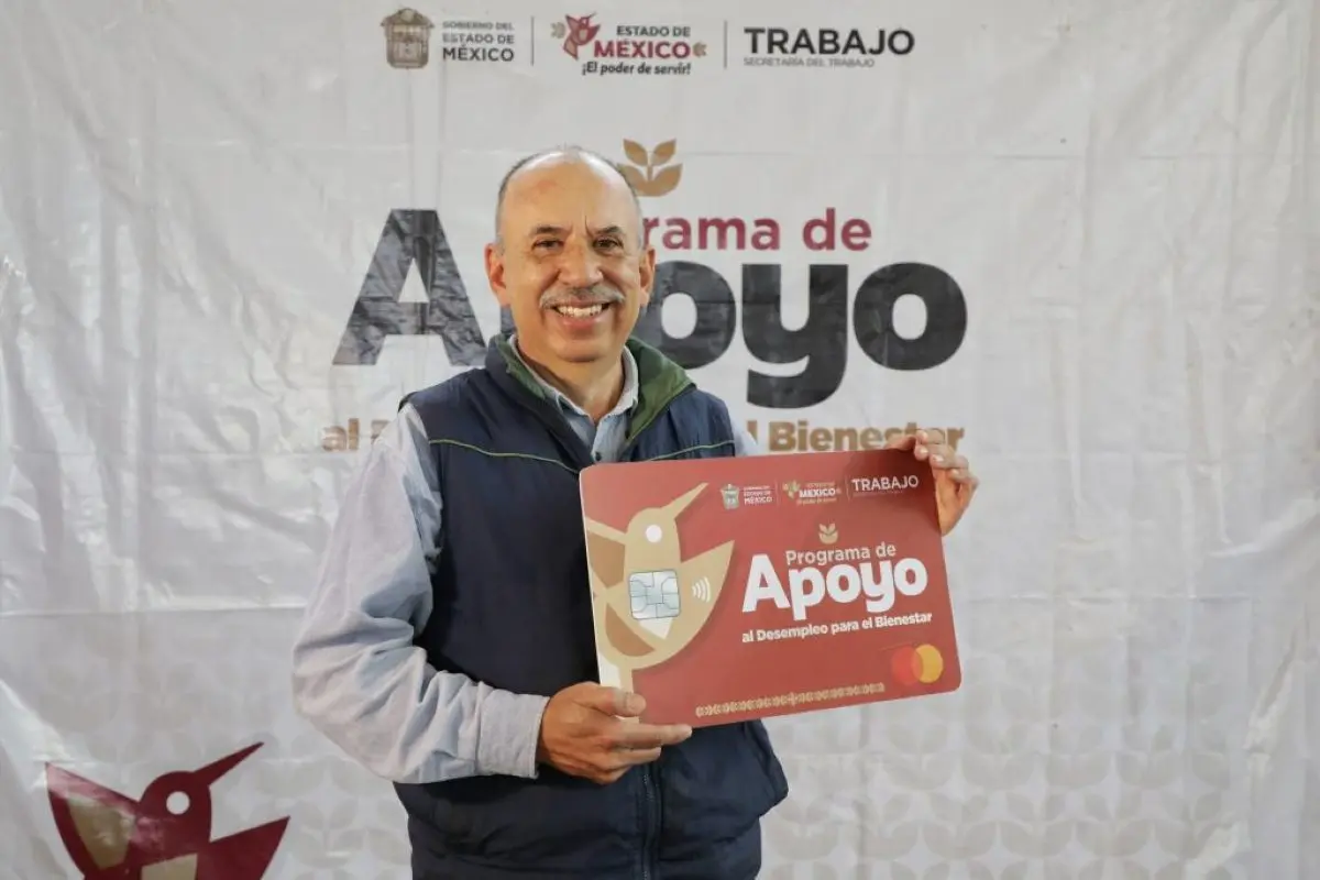 Sigue la entrega de tarjetas del Apoyo al Desempleo del Edomex. Foto: Cortesía