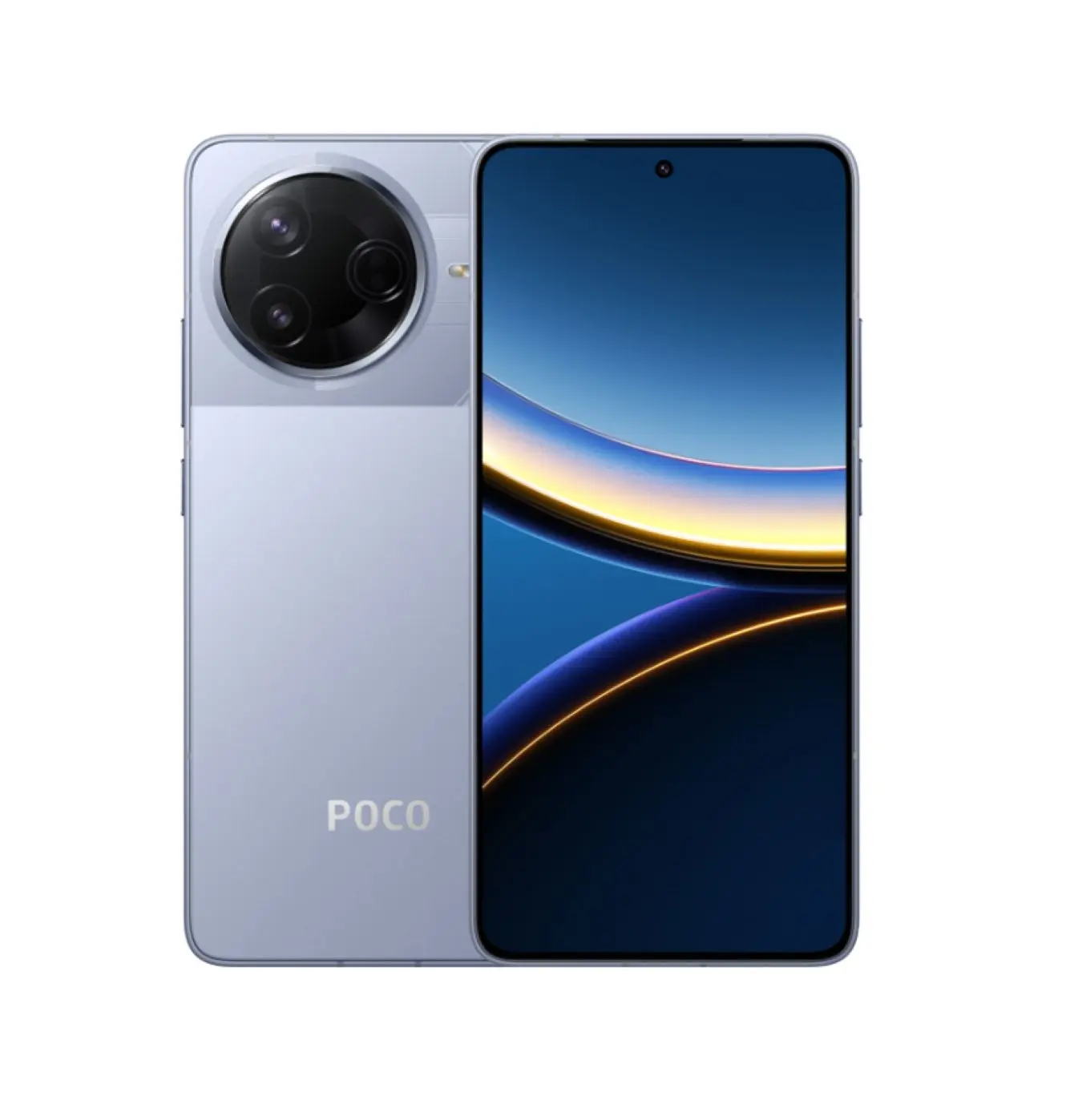 Xiaomi Poco F7 Pro con cámara para selfies de 20 megapíxeles. Foto: Cortesía