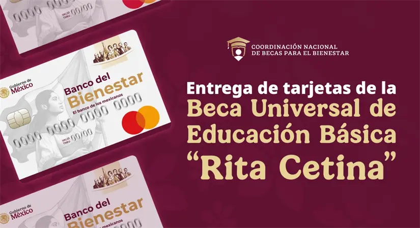 La entrega de tarjetas del Bienestar para la Beca Rita Cetina está por comenzar. Imagen: Cortesía