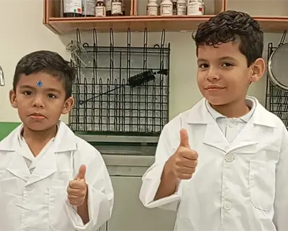 Niños de primaria en Culiacán crean plantillas naturales que eliminan el mal olor del calzado