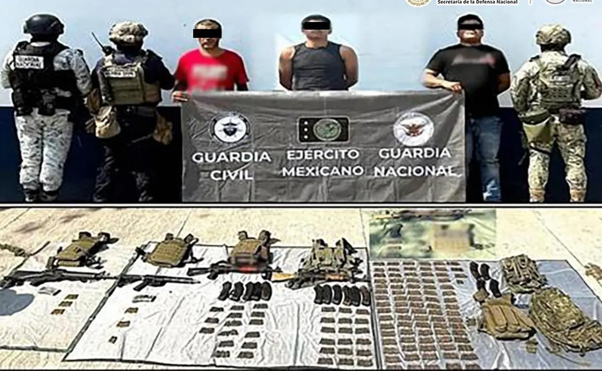 Plan Michoacán por la Paz: cinco detenidos y gran decomiso de armamento y drogas