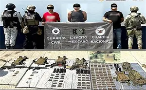 Plan Michoacán por la Paz, empieza a dar frutos, detienen a cinco personas decomisan gran armamento y drogas