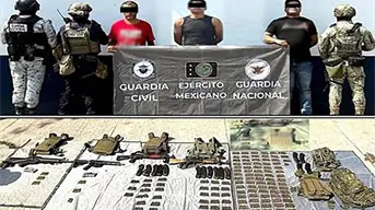 Plan Michoacán por la Paz, empieza a dar frutos, detienen a cinco personas decomisan gran armamento y drogas