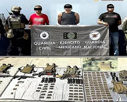 Plan Michoacán por la Paz, empieza a dar frutos, detienen a cinco personas decomisan gran armamento y drogas