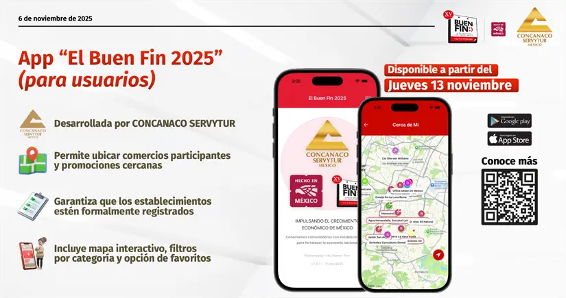 La app tendrá varios usos. Foto: El Buen Fin