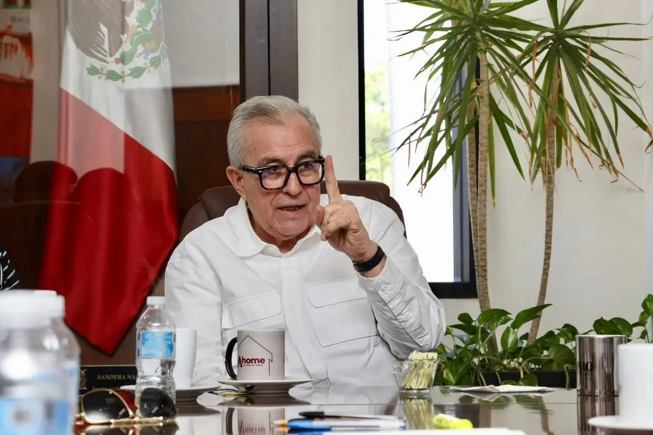 Rubén Rocha Moya, gobernador de Sinaloa.