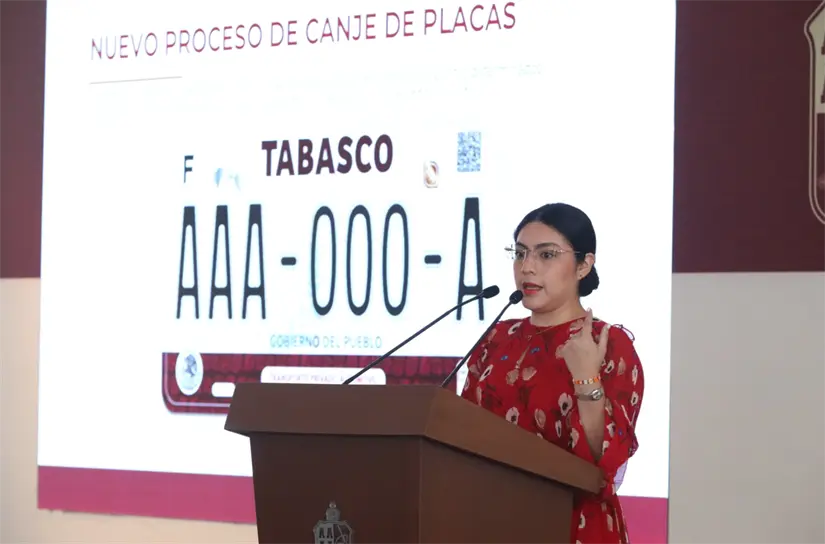 El cambio de placas iniciará en 2026. Foto: cortesía.