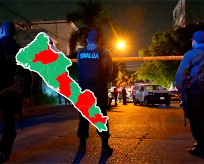 Quince municipios de Sinaloa no registraron homicidios en la última semana
